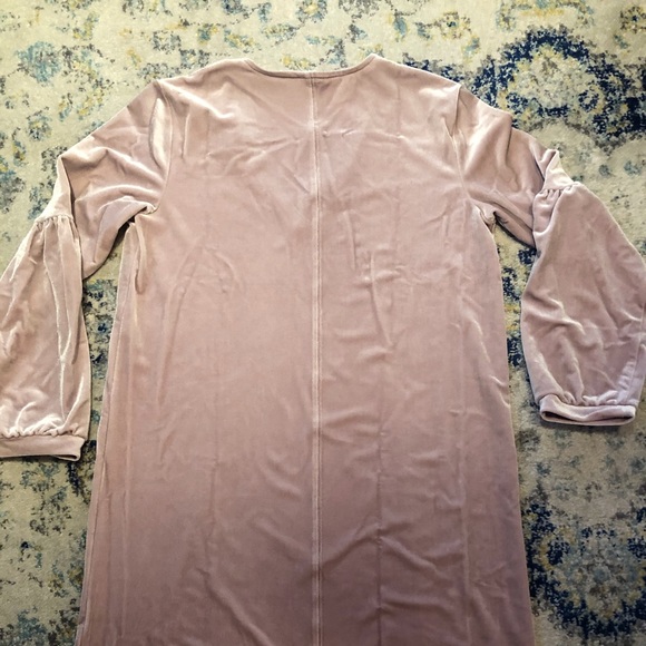 NWT! Madewell velvet balloon-sleeve dress sz S - Picture 5 of 5